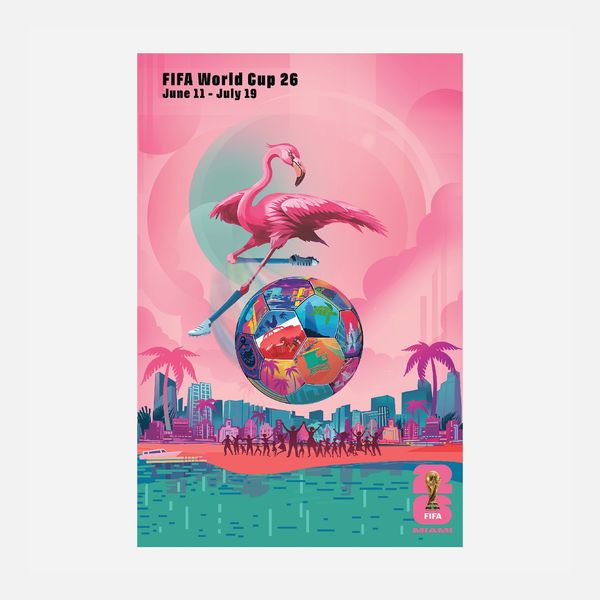 FIFA World Cup 2026 Miami Host City Poster