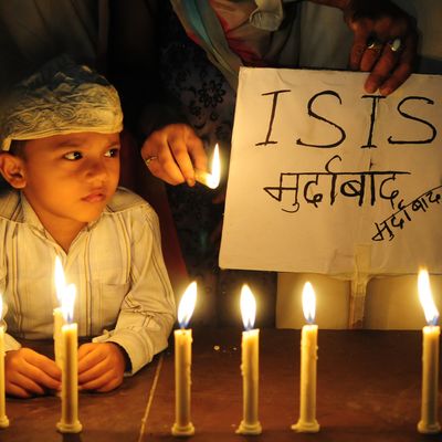 Indians Observe Candle Marches To Expresses Solidarity With Paris Victims