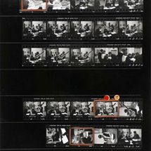 Contact Sheet Print: The Beatles by David Hurn