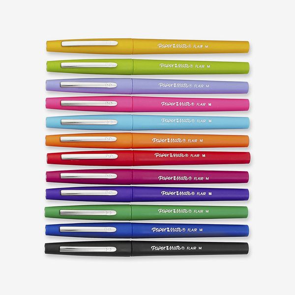 Fine Point Pack of 12 Paper Mate Hi-Fi Colour Pens 