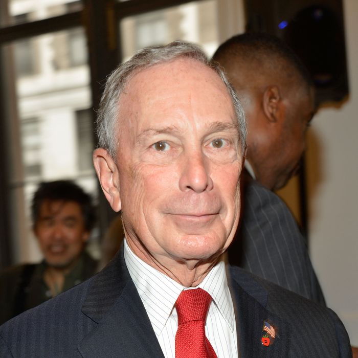 NEW YORK, NY - OCTOBER 04: Mayor Michael Bloomberg attends the Public Theater unveiling on October 4, 2012 in New York City. (Photo by Ben Gabbe/Getty Images)