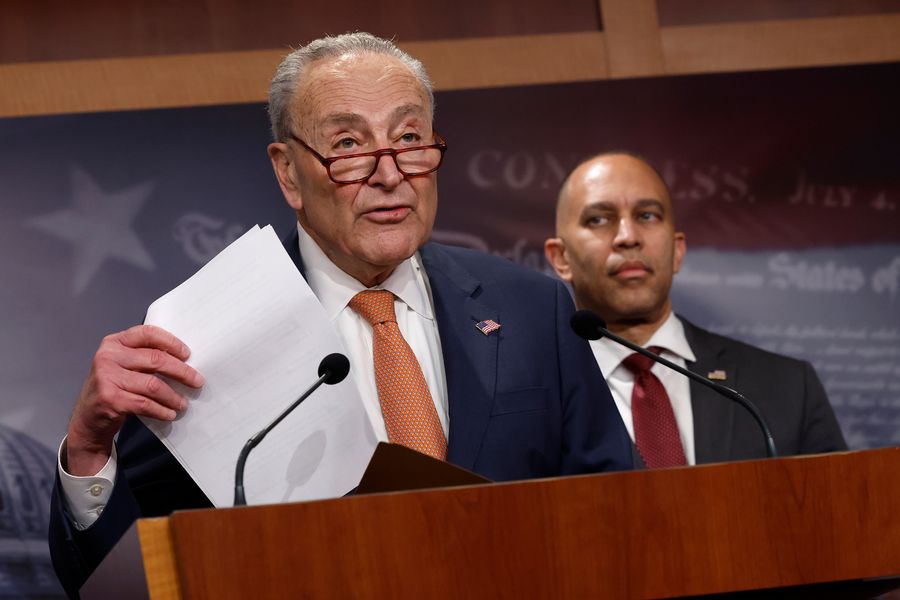 Schumer Brings a White Flag to a Gun Fight