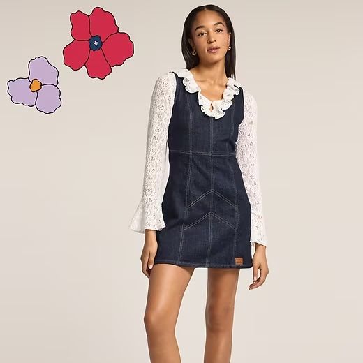 Old Navy x Anna Sui Sleeveless Denim Mini Dress