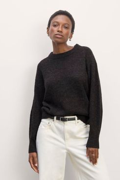 Everlane Cocoon Crew in Alpaca