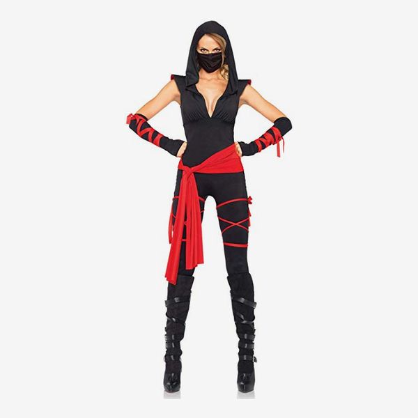 Leg Avenue Women's 5-Piece Deadly Ninja Costume