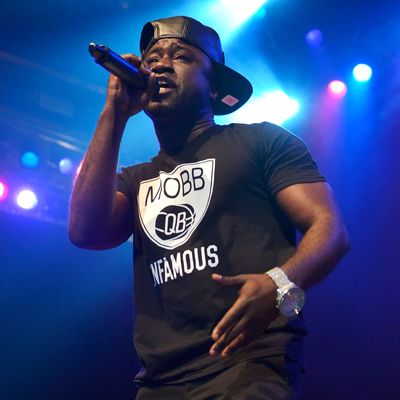 WEST HOLLYWOOD, CA - APRIL 16: Hip-hop artists Prodigy and Havoc of Mobb Deep perform at House of Blues Sunset Strip on April 16, 2014 in West Hollywood, California. (Photo by Michael Tullberg/Getty Images)