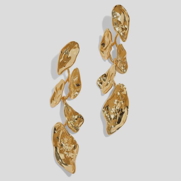 Alexis Bittar Mosaic Molten Linear Drop Earrings