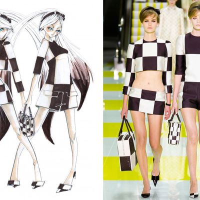 Louis Vuitton's Marc Jacobs creates high fashion Hatsune Miku