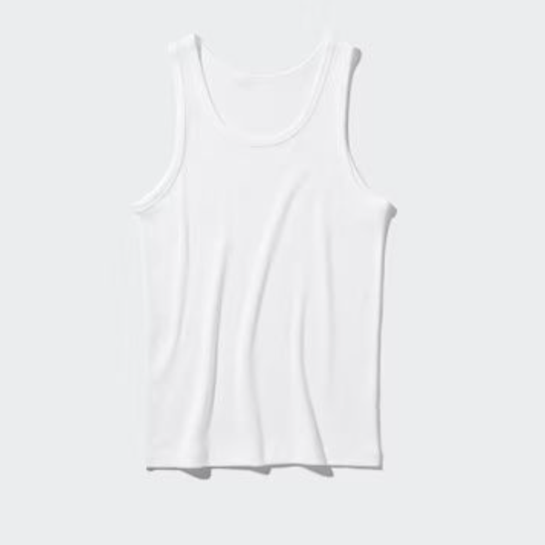 Uniqlo Dry Color Ribbed Tank Top