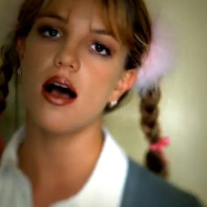 on the Fifteenth of Britney Spears's '...Baby One More Time'