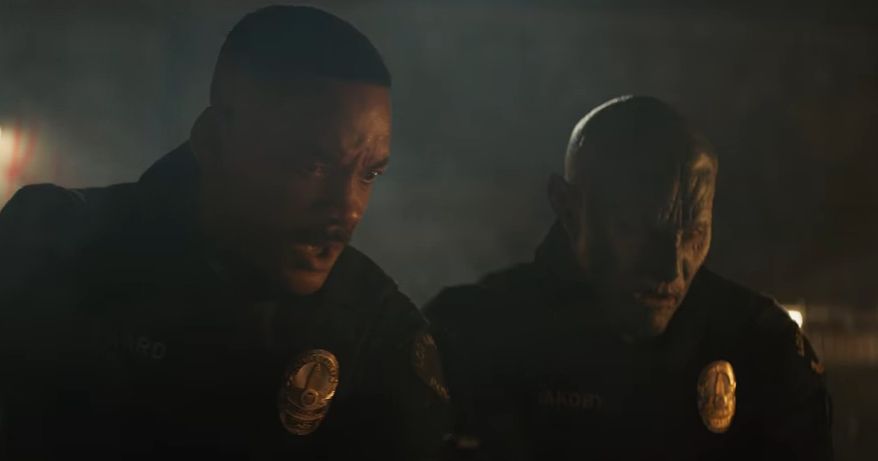 威爾·史密斯（Will Smith）與科幻好友電影的新預告片中的獸人合作明亮的