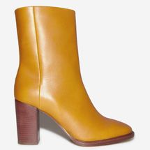 COS Block-Heel Leather Ankle Boots