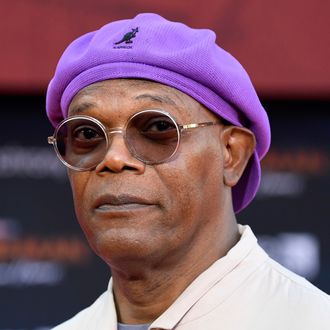 Samuel l best sale jackson with hat