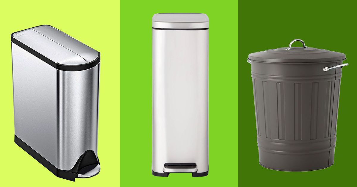 Cupboard Bin Waste Bins Rubbish Dustbin 30 Litre Can Kitchen Plastic Metal Paper 