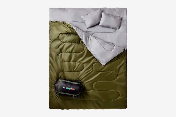 camping bag bed