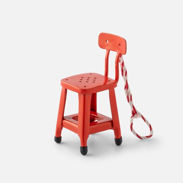 Schoolhouse Utility Chair Ornament
