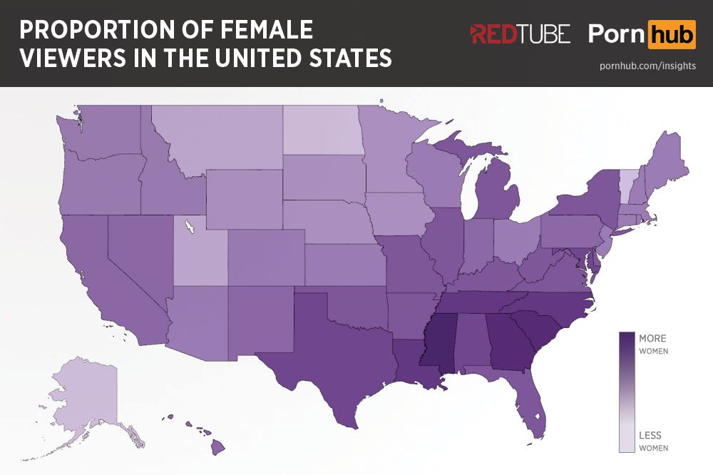 1000px x 666px - Southern Women Doing Their Part to Close the Porn Gender Gap