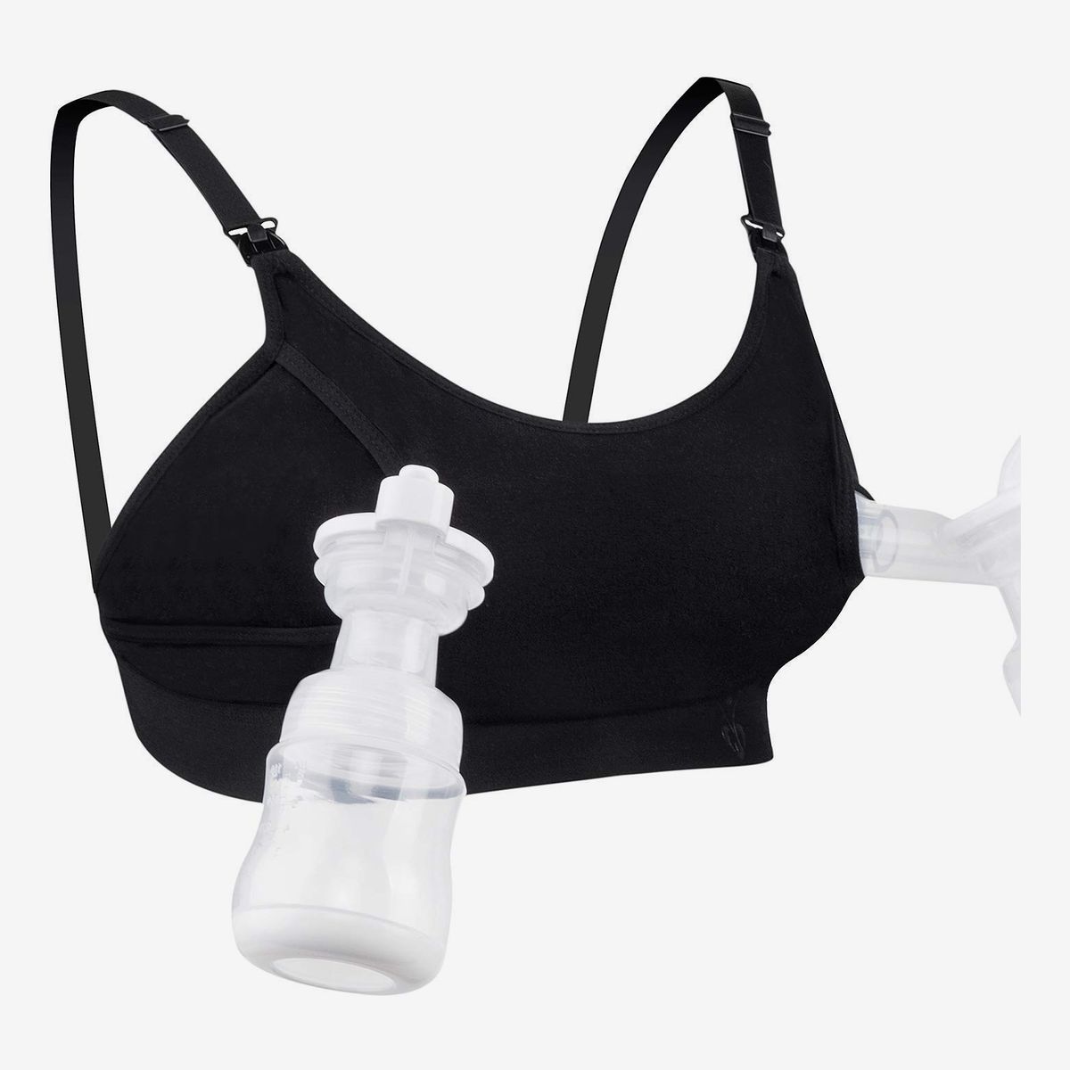 Maternity Breastfeeding Bra Women Pregnancy Hands-Free Wireless Seamless Pumping Bra with Removable Bra Pads Aibrou Nursing Bra