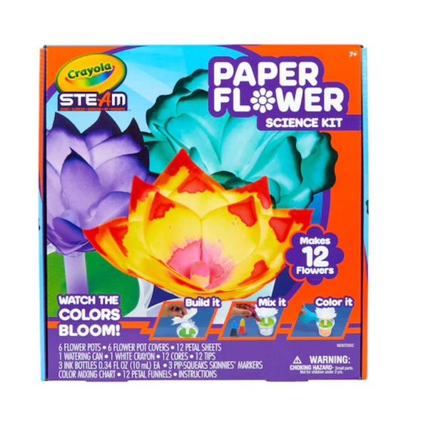 Crayola® S.T.E.A.M Paper Flower Science Kit