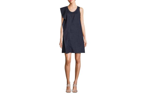 3.1 Phillip Lim Pinstripe A-Line Dress