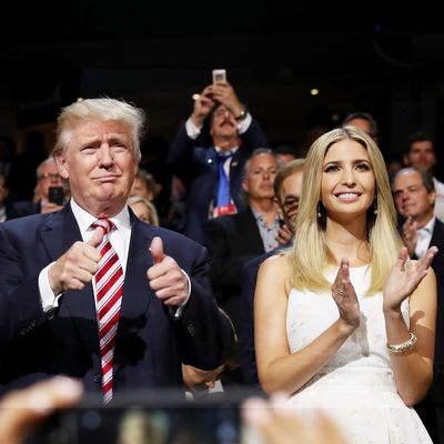 Meet Donald Trump's one and only female cabinet member: Ivanka Trump.