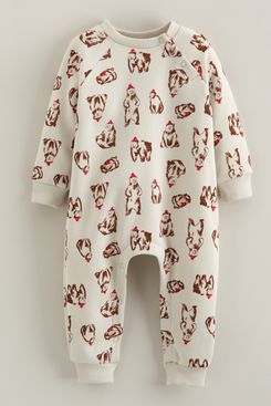 Tucker + Tate Printed Cotton Blend Romper