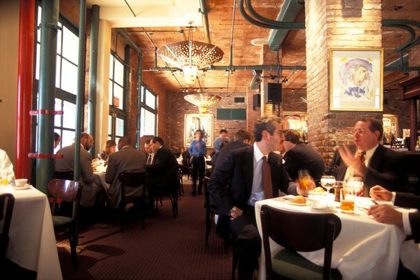 Robert De Niro's Tribeca Grill New York.