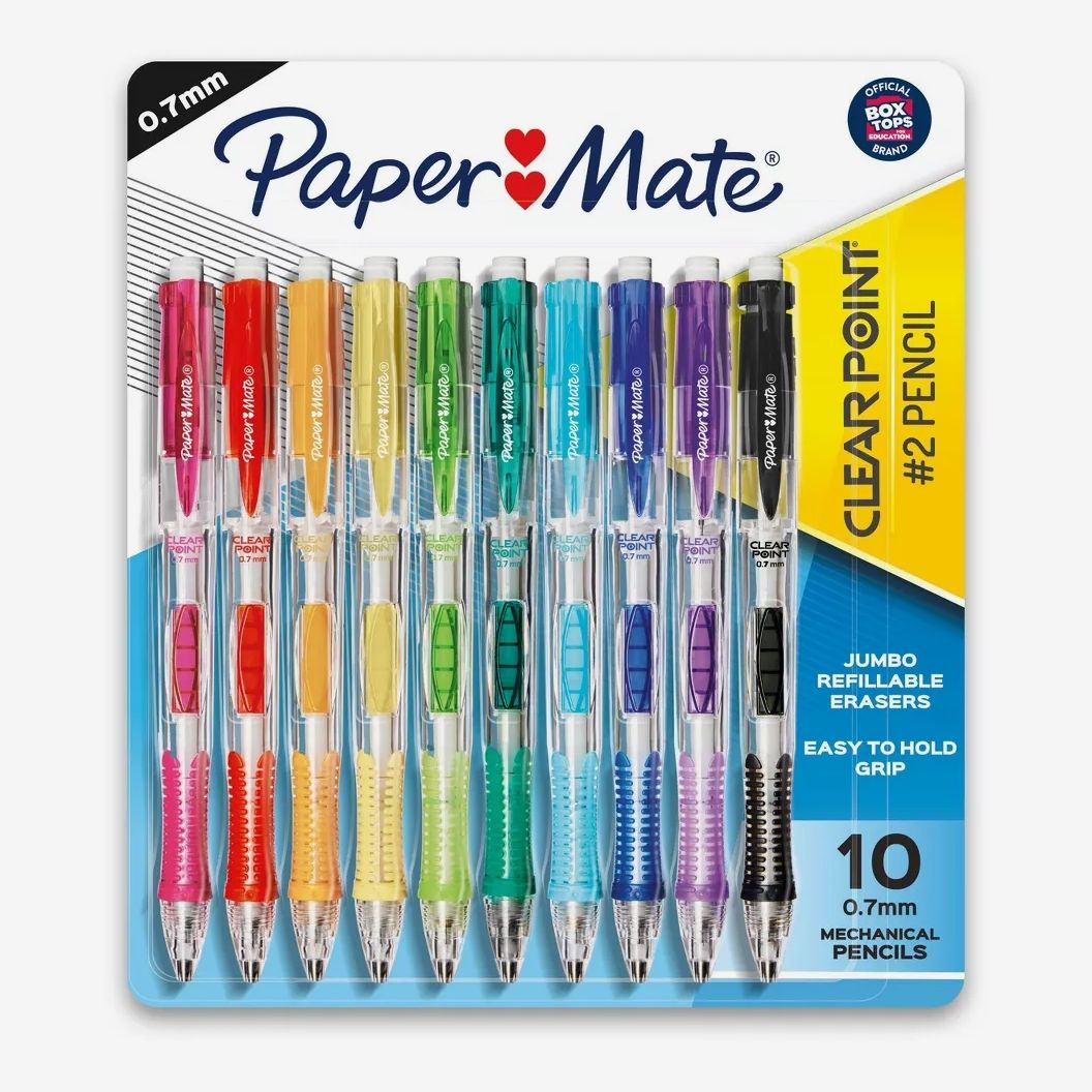 Paper Mate Clear Point #2 Mechanical Pencils