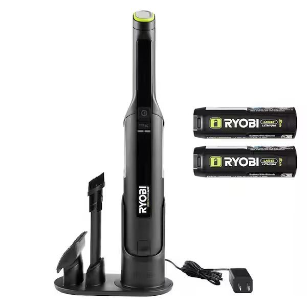 Ryobi USB Lithium HP Compact Hand Vacuum Cleaner Kit