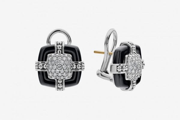 Black Caviar Diamond Earrings