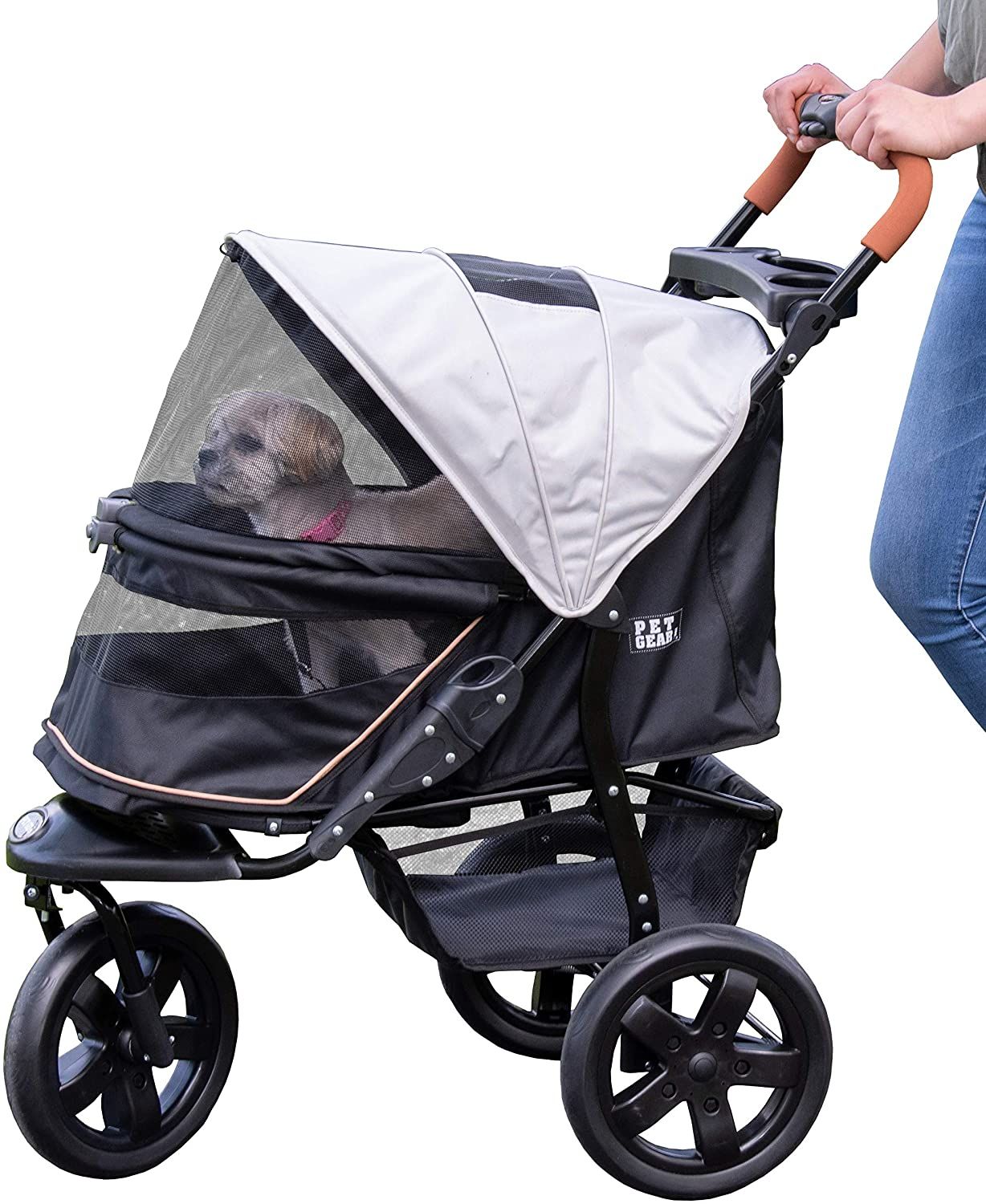 enclosed pet stroller