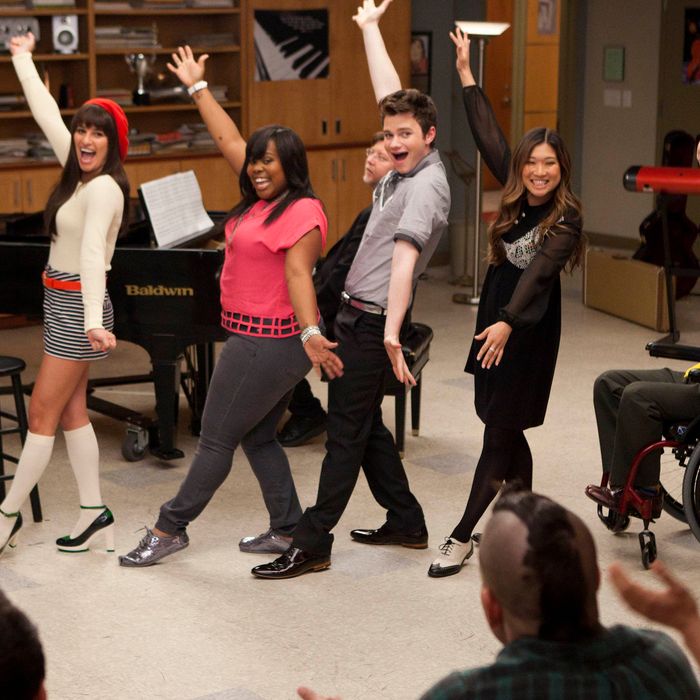 GLEE: The glee club performs in the 