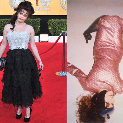 Bonham Carter at the SAG awards, and in the fall Marc Jacobs campaign.