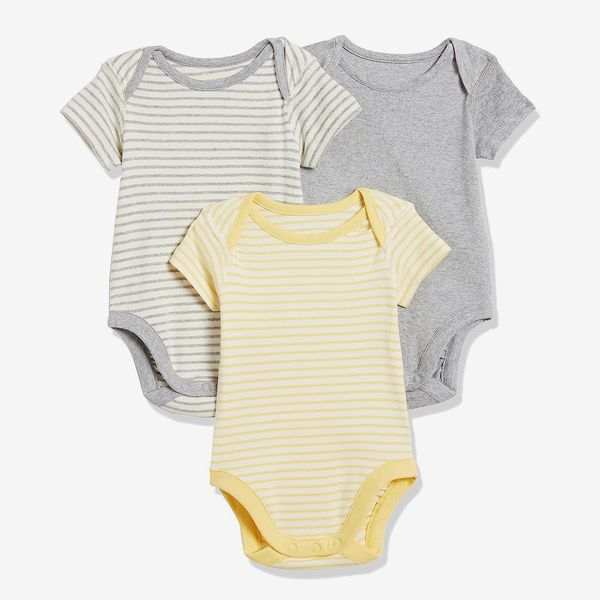 Moon and Back by Hanna Andersson Babies' Organic Cotton Short-Sleeve Bodysuit