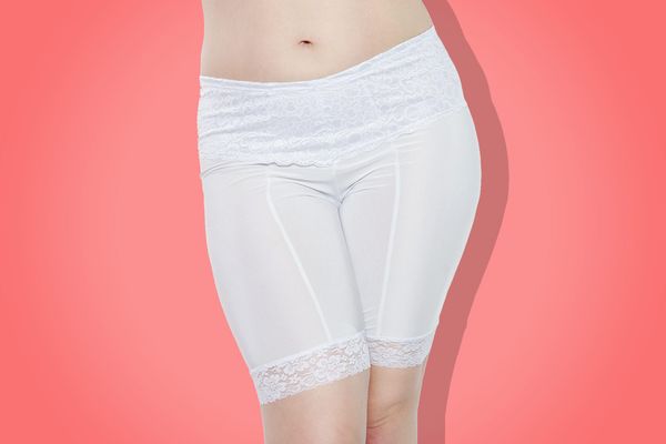 Undersummers Women’s Ultrasoft Lace Slip Shorts
