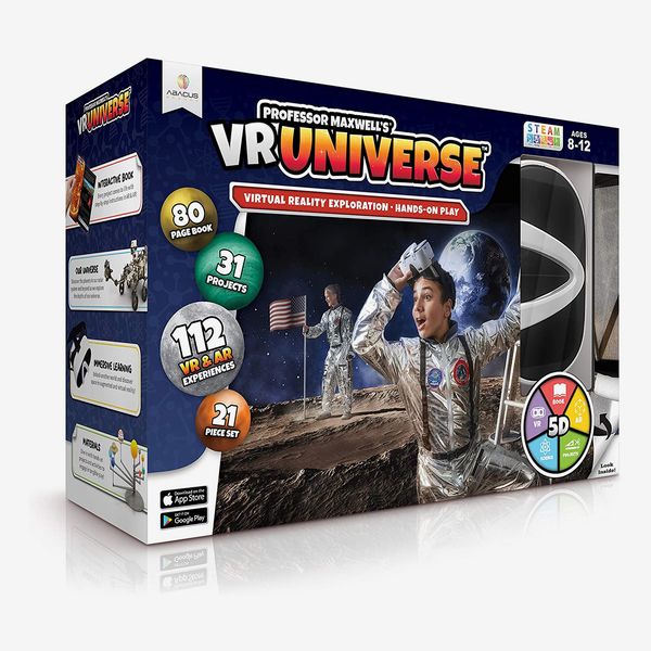 Professor Maxwell's VR Universe Virtual Reality Kids Space Science Book and Interactive Learning Activity Set