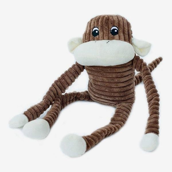 ZippyPaws - Spencer The Crinkle Monkey Dog Toy