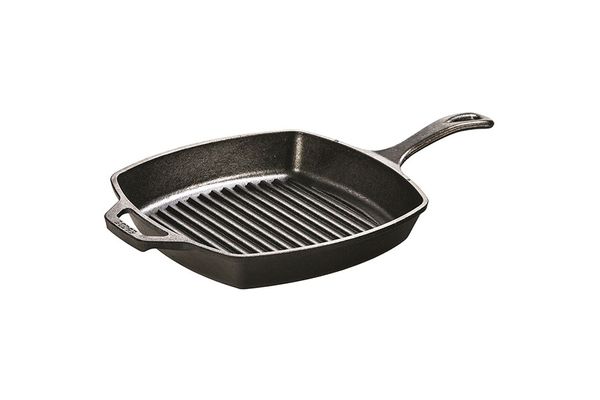 Lodge Cast-Iron Square Grill Pan