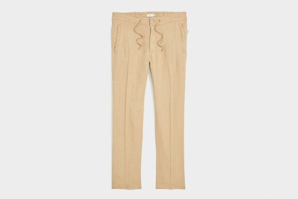 Clothing Gender-Neutral Adult Clothing Trousers light blue hand dyed vintage linen  trousers MOMOZONO original 