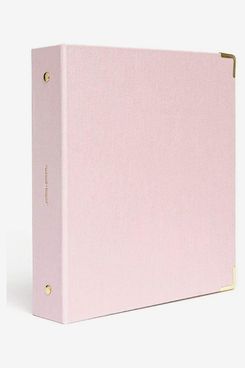 Russell + Hazel Peony Bookcloth Mini 3 Ring Binder