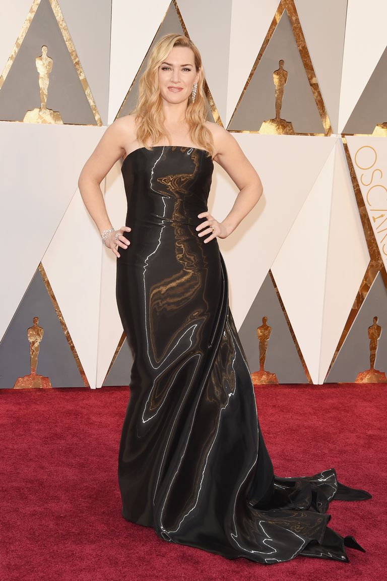 Kate Winslet 
Dress by Ralph Lauren.