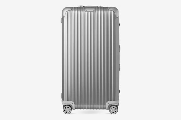 metal suitcase with wheels