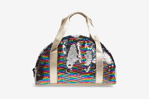Crewcuts by J.Crew Overnight Bag with Reversible Sequins