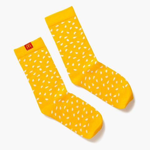 McDonald's Sesame Seed Socks