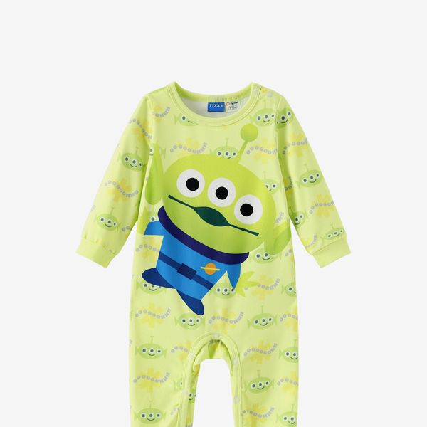 Disney Baby Clothes Toy Story Three Eyed Alien Graphic Romper Jumpsuits Bodysuits Shower Gifts Newborn Infant