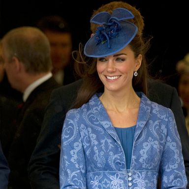 WINDSOR, UNITED KINGDOM - JUNE 12:  Prince William, Duke of Cambridge and Catherine, Duchess of Cambridge leave with other members of the royal family after a church service to mark Prince Philip’s 90th birthday on June 12, 2011 in Windsor, England. (Photo by Carl Court - WPA Pool/Getty Images)