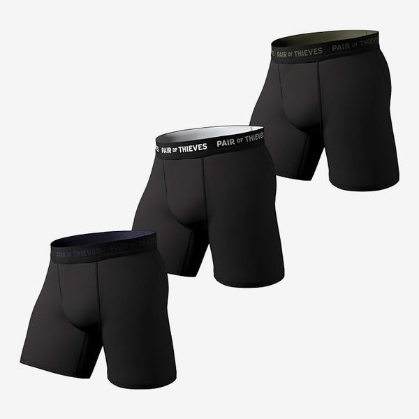 Pair of Thieves Super Fit Men’s Long Boxer Briefs - 3 Pack