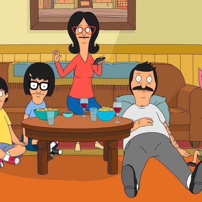 BOB'S BURGERS: The Belchers take sides as they are forced to decide whether memories are enough to keep their family sofa in the “Sacred Couch” episode of BOB’S BURGERS airing Sunday, March 6 (7:30-8:00 PM ET/PT) on FOX. BOB'S BURGERS ™ and © 2016 TCFFC ALL RIGHTS RESERVED. CR: FOX