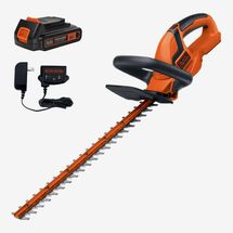 Black+Decker 22-Inch 20V Battery Hedge Trimmer Kit (Battery & Charger)