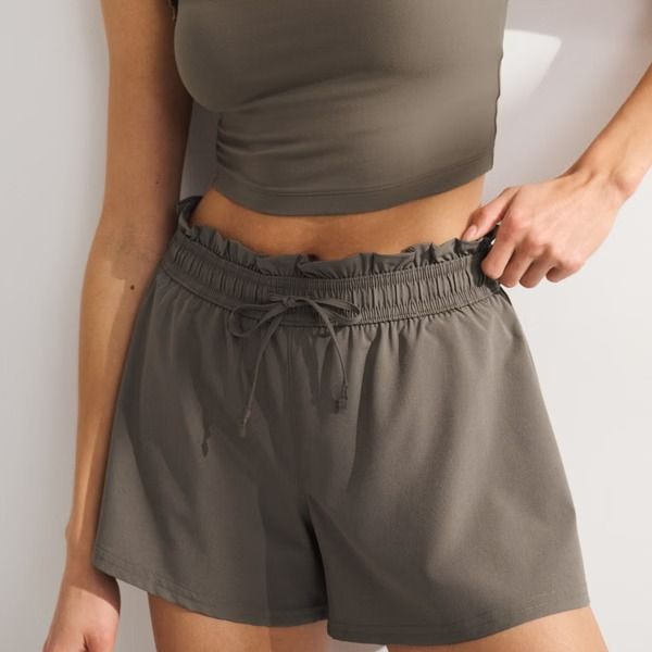 Abercrombie & Fitch YPB motionTEK High Rise Lined Running Short